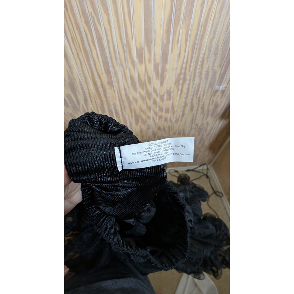Women's Short Petticoat Skirt by Costumes USA Black Size Medium - Picture 3 of 8